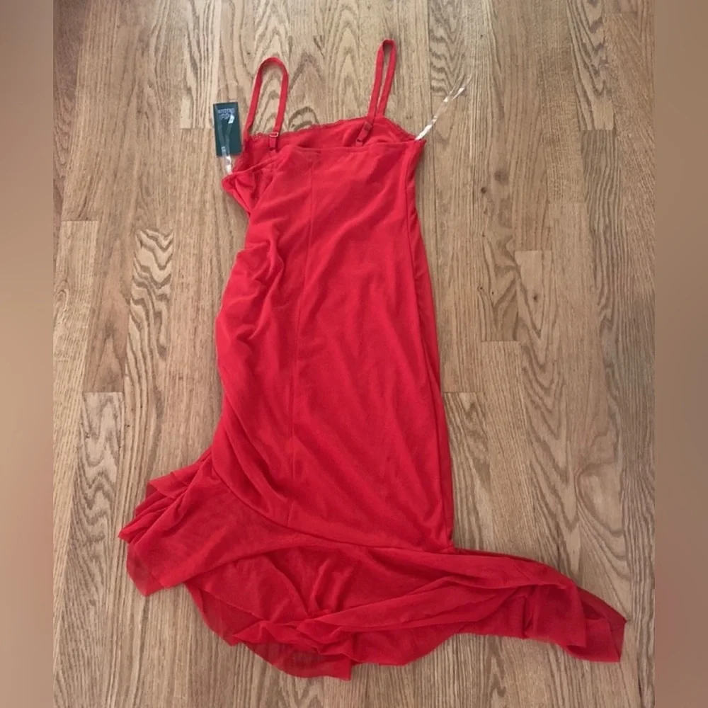 NWT! Wild Fable Sleeveless Midi Mesh Dress - Picture 6 of 6